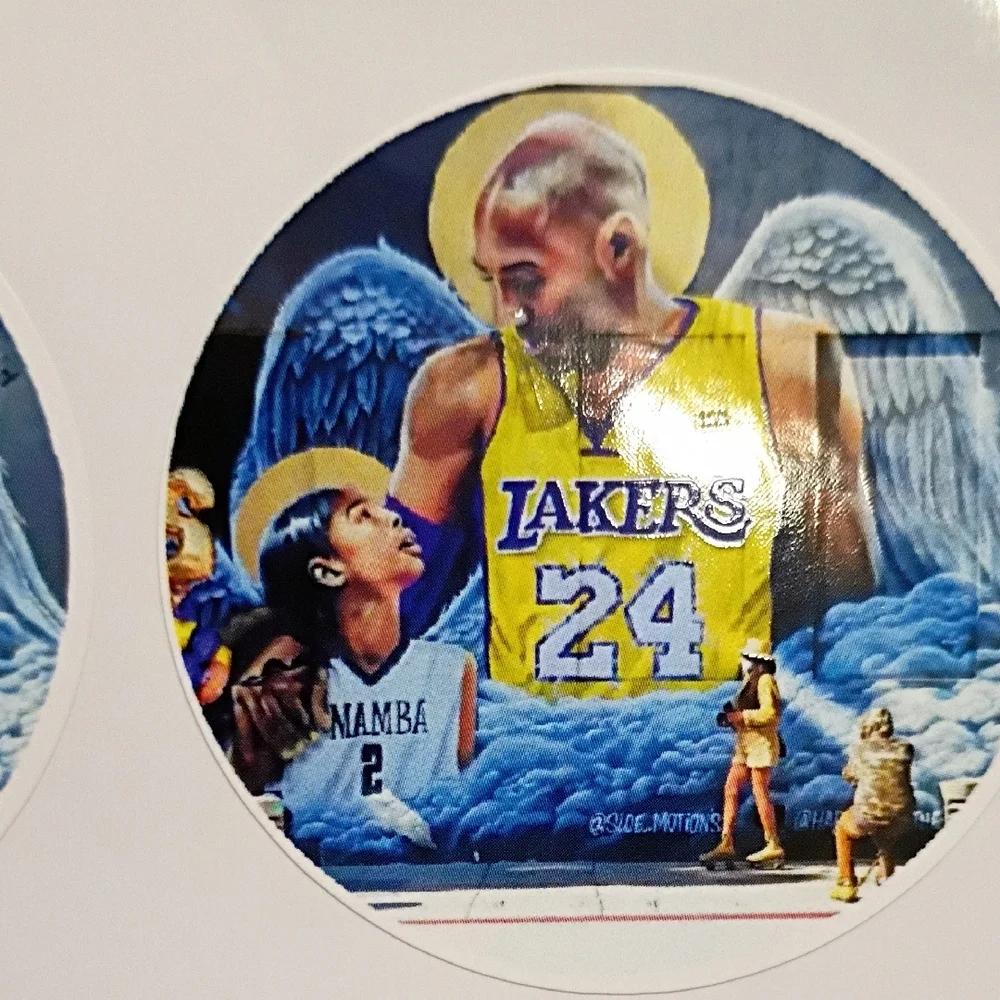 Kobe & Gigi Stickers For Mail or Computers Etc.